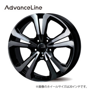 SV-1 ブラック/スモーク サイズ:20x9.0(50)130-5H 71.6φ(SV109050WPBS)