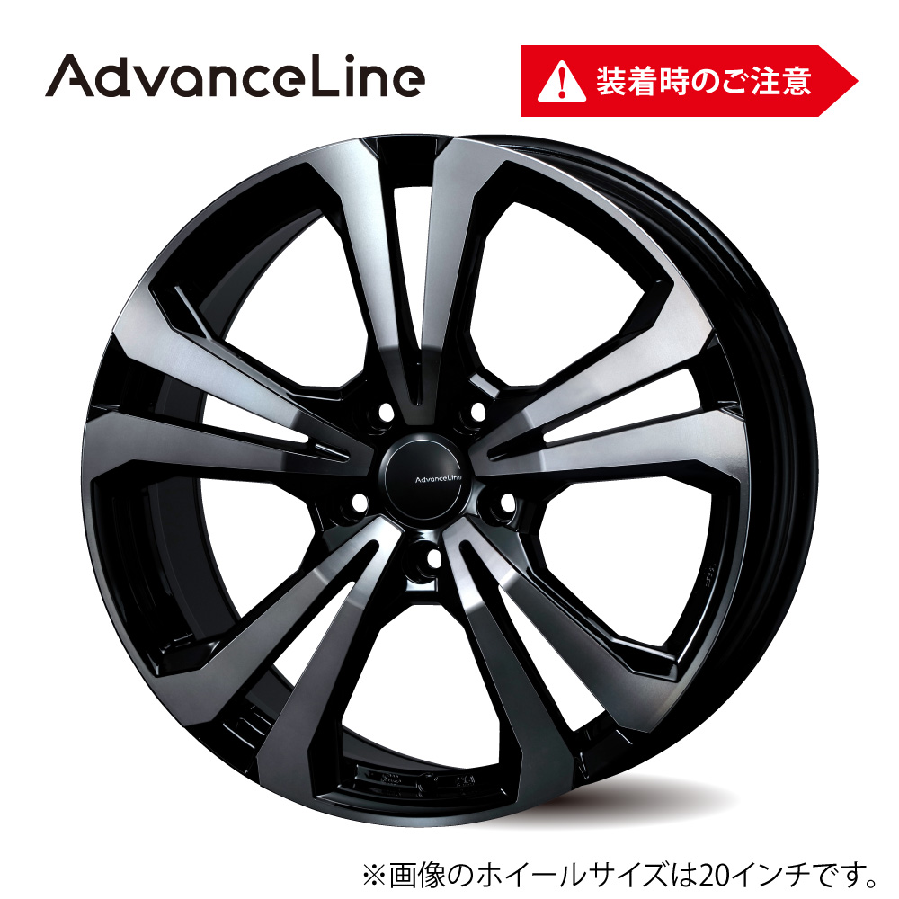 SV-1 ブラック/スモーク サイズ:20x8.5(41)120-5H 72.6φ(SV108541TLBS)