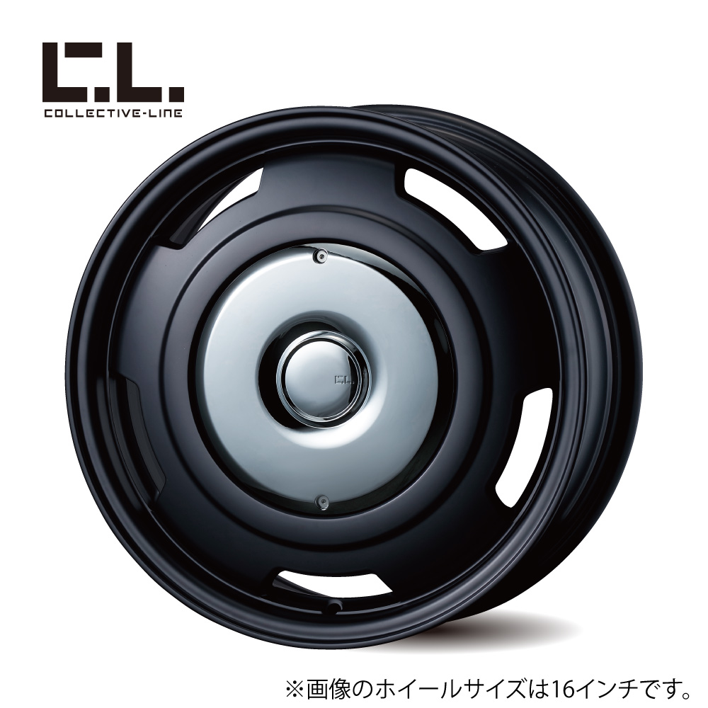 Bitter ホイール:マットブラック / センターカバー:クローム サイズ:15x5.5(44)112-5H 66.6φ(B55544RBCR)